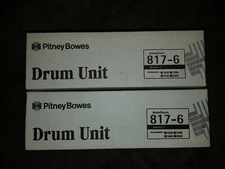 Genuine Lot of 2 Pitney Bowes 817-6 Drum Units 1630 1500 1640 2500 BNIB