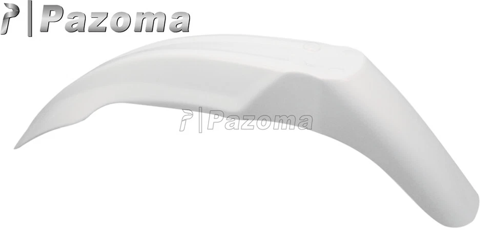 White Front Fender Mudguard For Honda CRF150F/R CRF230L/250L CRF450X/R 2004-2014 - Image 4 of 4