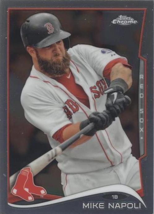 2014 Topps Chrome - Mike Napoli #30 - 1 of 1
