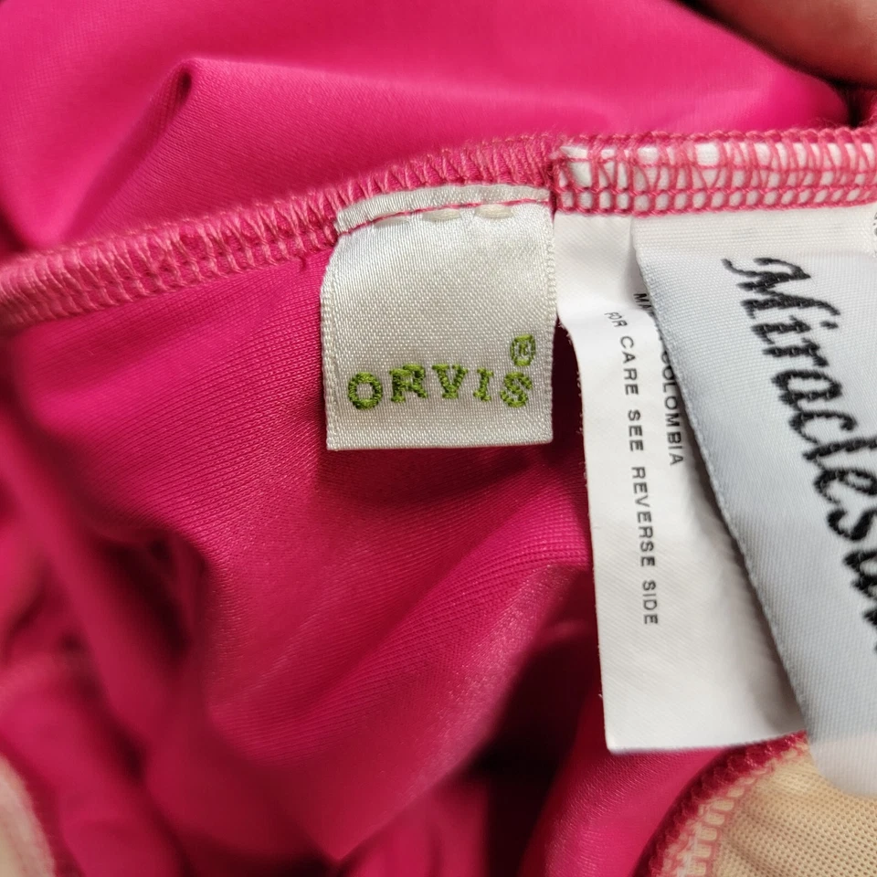 Top de baño rosa Orvis Miraclesuit para mujer talla 10 Foto 3 de 4