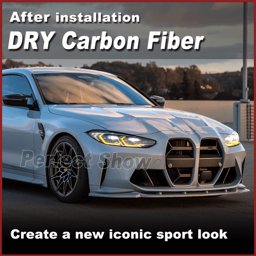 DRY Carbon Kühlergrill Nieren Grill Mit ACC für BMW G80 M3 G82 G83 M4 2021-2024 - Bild 3 von 13