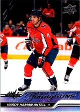 2023-24 Upper Deck Series 2 Hardy Haman Aktell Young Guns #473 Capitals RC SP