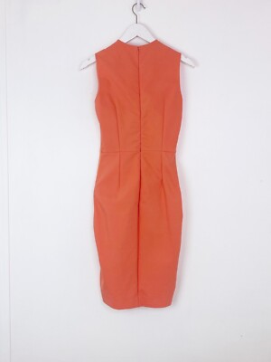 Stella McCartney Women's Size 40 US S V-Neck Sheath Knee Length