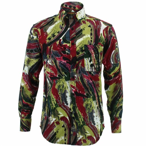 Chemise Loud Originals Orange Tournesol - Coupe Standard, Rétro, Neuf étiqueté