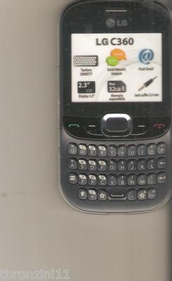 FAKE SHOWCASE PHONE - DUMMY - LG C360 (IS NOT A PHONE)