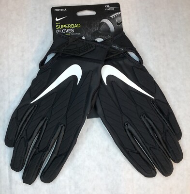 Nike x Superbad Magnigrip Football Gloves Size 2XL Black CJ9339