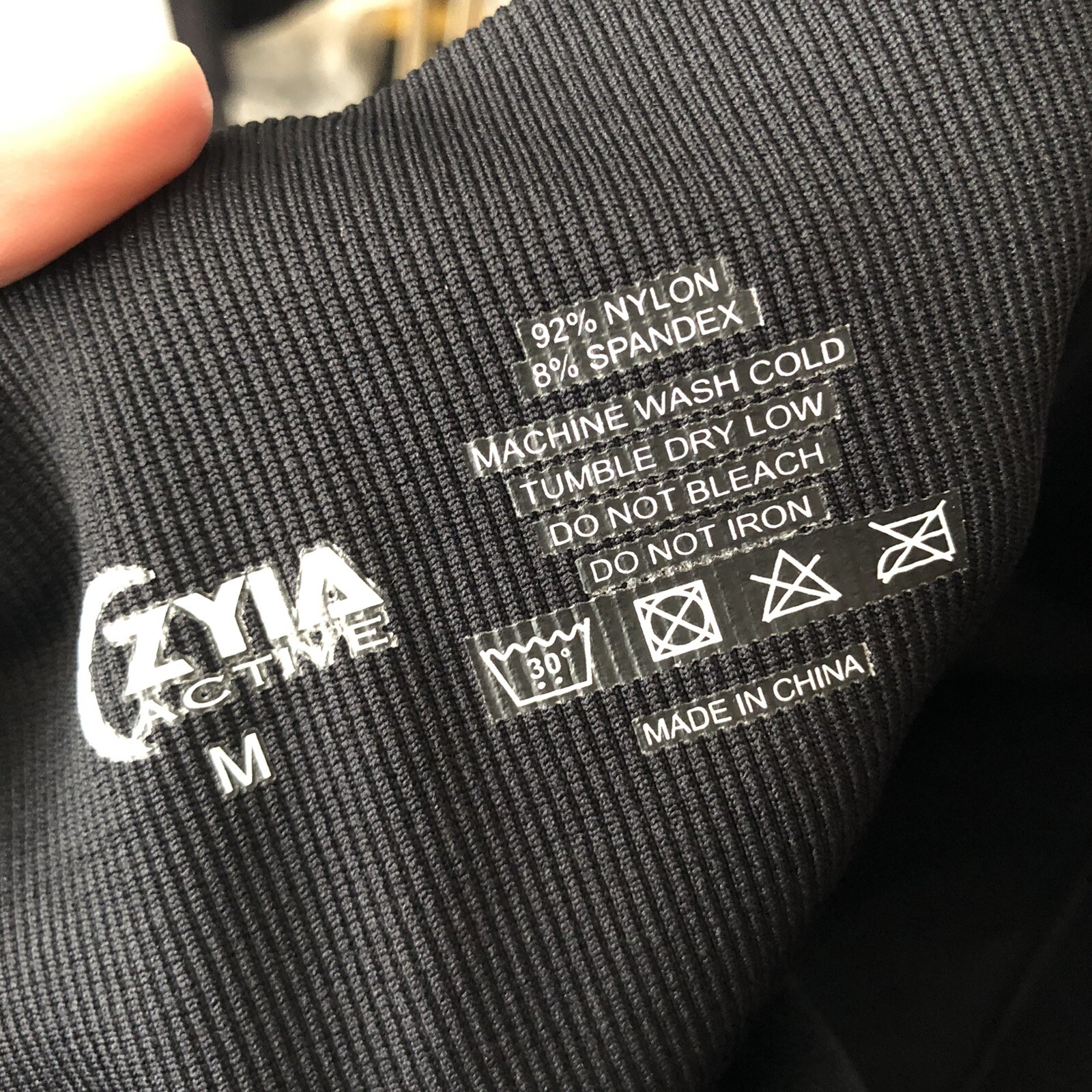 ZYIA ACTIVE Black Angle Performance High Rise Leg… - image 7