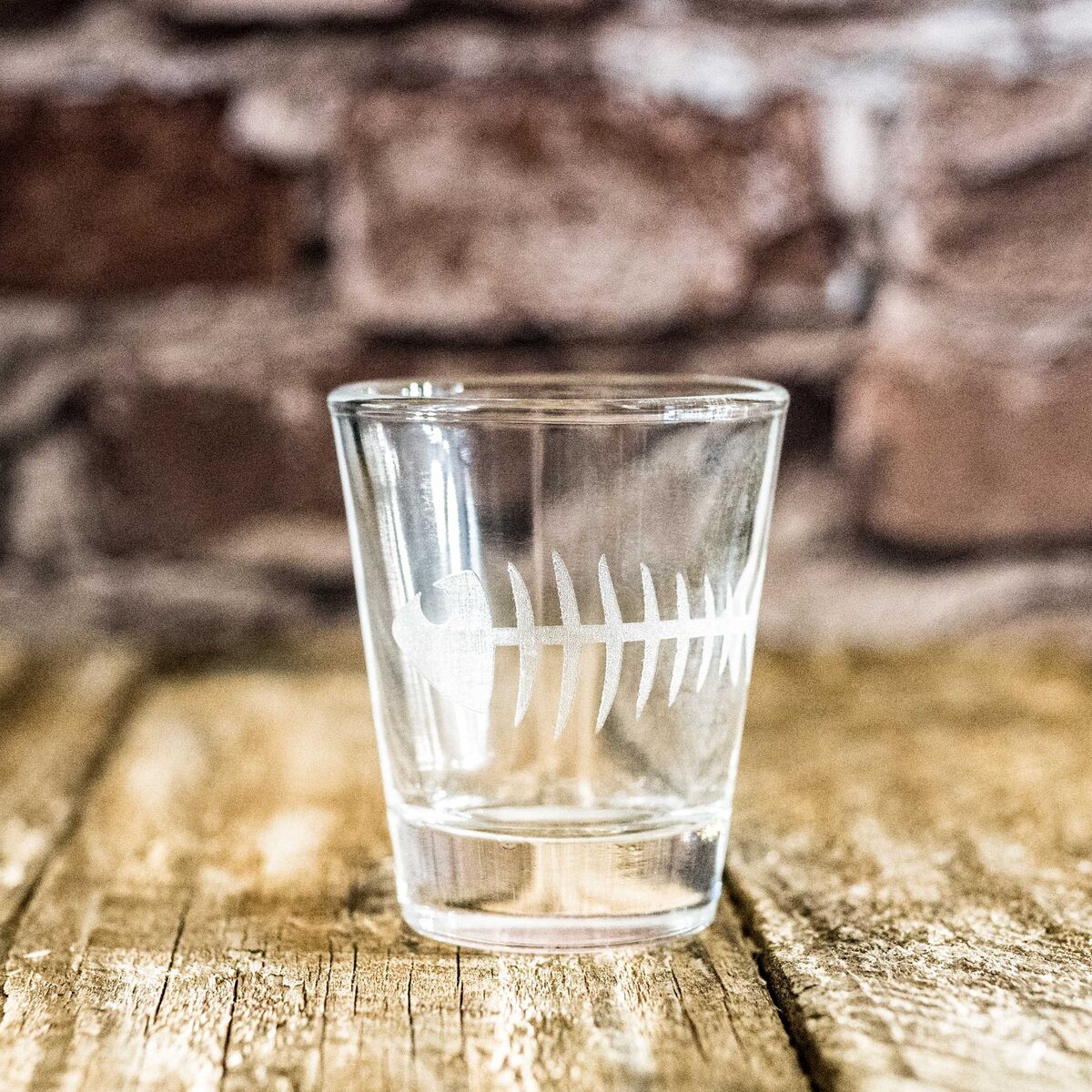 2oz Bonefish Shot glass 2oz Bonefish Shot glass