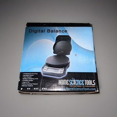 Home Science Tools Digital Balance Scale BS-DB2000 + Two 2000 g Calibration Mass