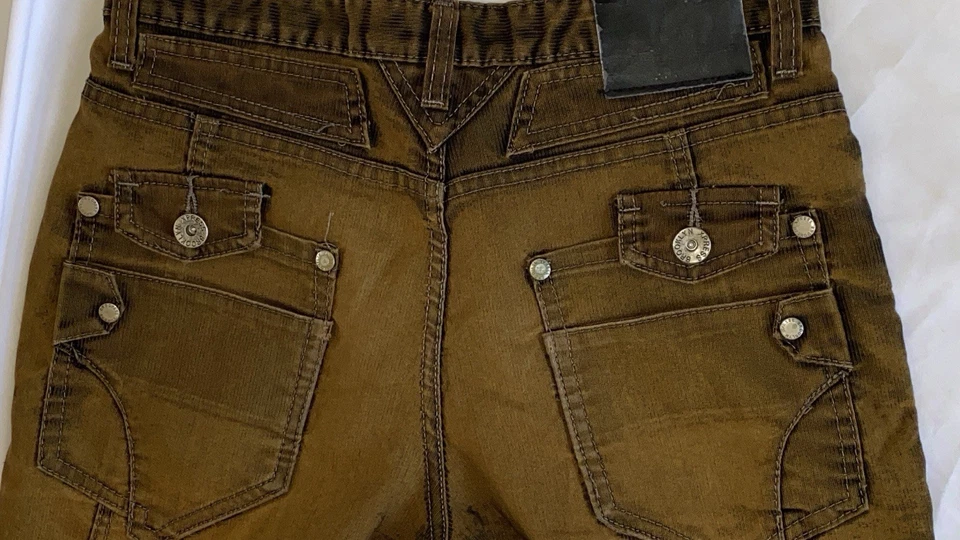 Pantalones Brooklyn Xpress para hombre talla 30x30 color oxidado con bolsillos Foto 4 de 4