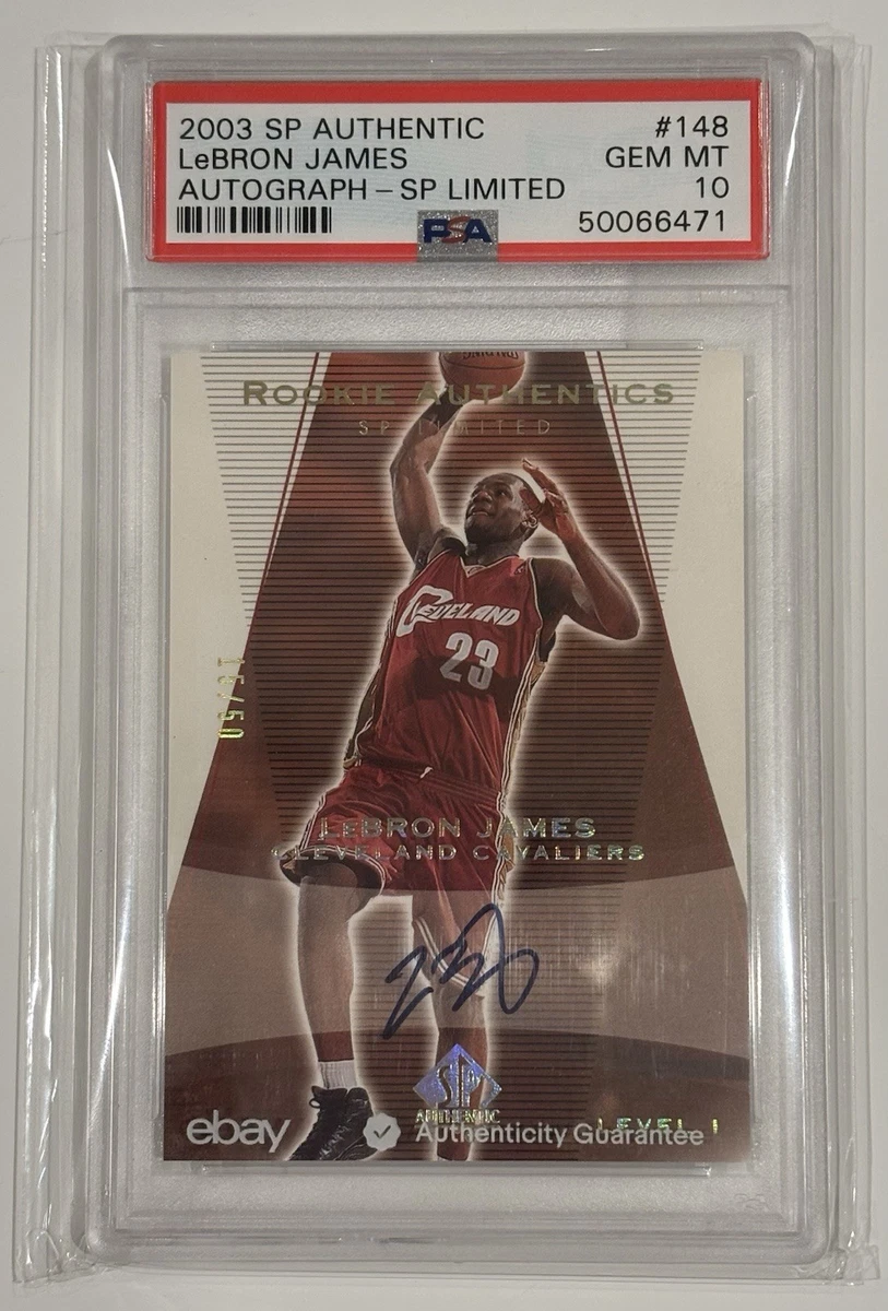 2003-04 SP Signature Edition - LeBron James #AS-LJ for sale | eBay