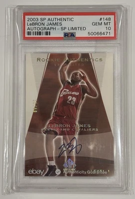 2003-04 SP Signature Edition - LeBron James #AS-LJ for sale | eBay