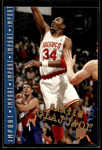 1994 Stadium Club Hakeem Olajuwon #301 Houston Rockets