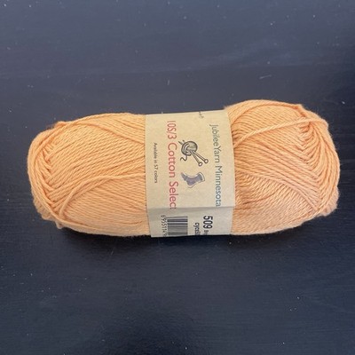Jubliee Yarn Minnesota I 0S/3 100% Cotton Select 509 Bright Orange Skein
