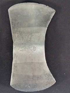 Vtg Zenith Marshall Wells Cold Test Double Bit Axe Head 1lb 14oz