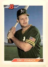 1992 Bowman #392 Terry Steinbach