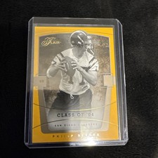 2004 Flair - Class of '04 Philip Rivers #75 Collection Row 1 068/100