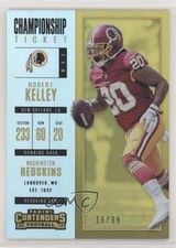 2017 Panini Contenders Season Championship Ticket 16/99 Robert Kelley #87 1u6
