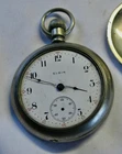 18 SZE ELGIN ANTIQUE POCKET  WATCH FOR PARTS OR REPAIR - AS IS