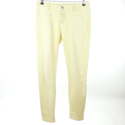 CLOSED Jeans Colored Pants PEDAL X Gelb Gr. 28
