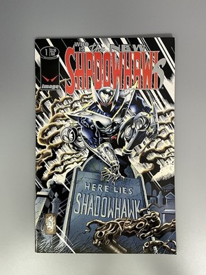 New ShadowHawk #1 1995 Image Comics Busiek Pepoy VF Who Is New