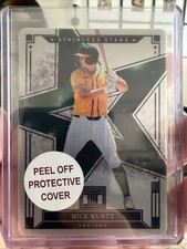 2025 Panini Impeccable Nick Kurtz RC Rookie Stainless Stars /99