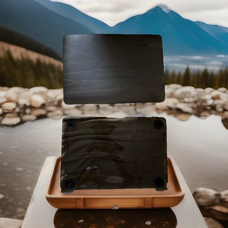 SPECK BLACK CASE FOR 12" APPLE MACBOOK - FITS MACBOOK 2017 AND OLDER open box - Image 3 of 3