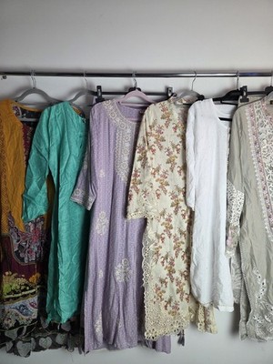 *Defekt* Konvolut Kameez Größe L Pakistanische Kleidung Restposten Günstig Designer