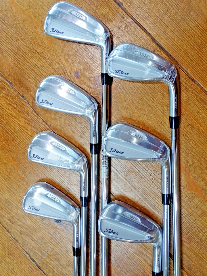 Titleist T100S Forged Irons 4-PW / Project X LZ 6.0 120g stiff steel / New! - Image 2 of 4