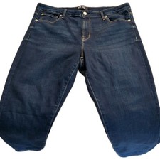 NWOT Gap Women's Universal Leggings Dark Blue Denim Size 16/33R