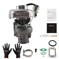 Universal T3 Turbo .63 A/R Turbocharger for 4 6 Cyl 1.5- 2.5L engines Oil Cooled