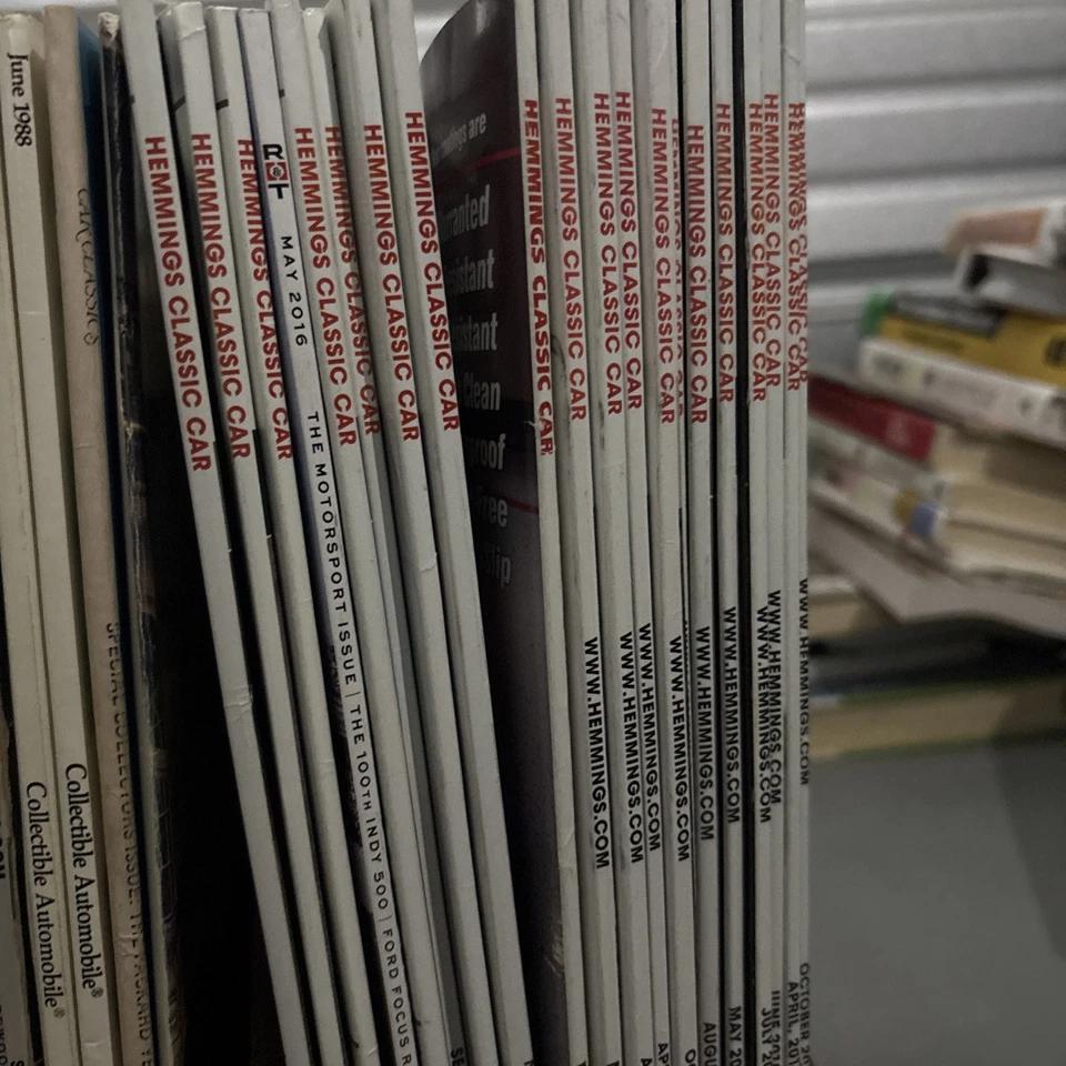 Lot 36 Vintage Car Magazines Collectible Automobile Hemmings Classic Ford - Image 3 of 4