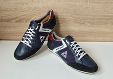 Le coq Sportif Auxerre Herren Leder Sneaker Schuhe Gr. 9 = 43 Vintage