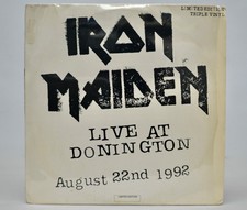 Iron Maiden Live at Donington 1992 Limited Edition Triple Vinyl 1993 Brazil RARE