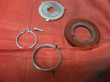 SINGER Sewing Machine 500A 503A  Hand Wheel Gear w/ Spring & Snap Ring VINTAGE