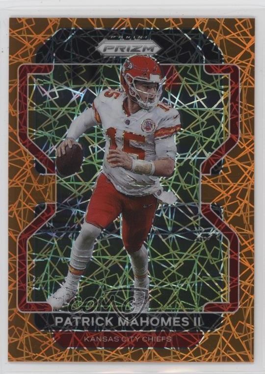 2021 Panini Prizm Lazer Prizm Patrick Mahomes II #190 0rz7