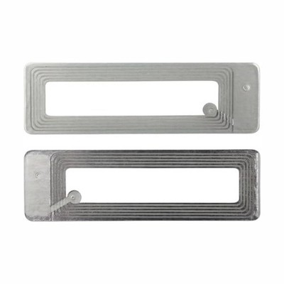 1000 RF 8.2Mhz Cosmetics Clear Security Label 2.55 x 0.78 inch (65x20mm) Chec...