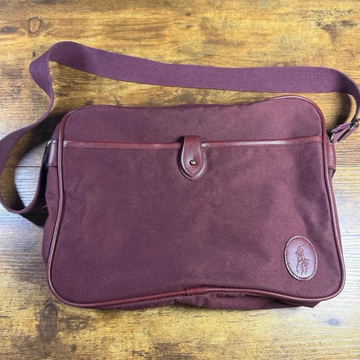 polo ralph lauren messenger bag products for sale | eBay