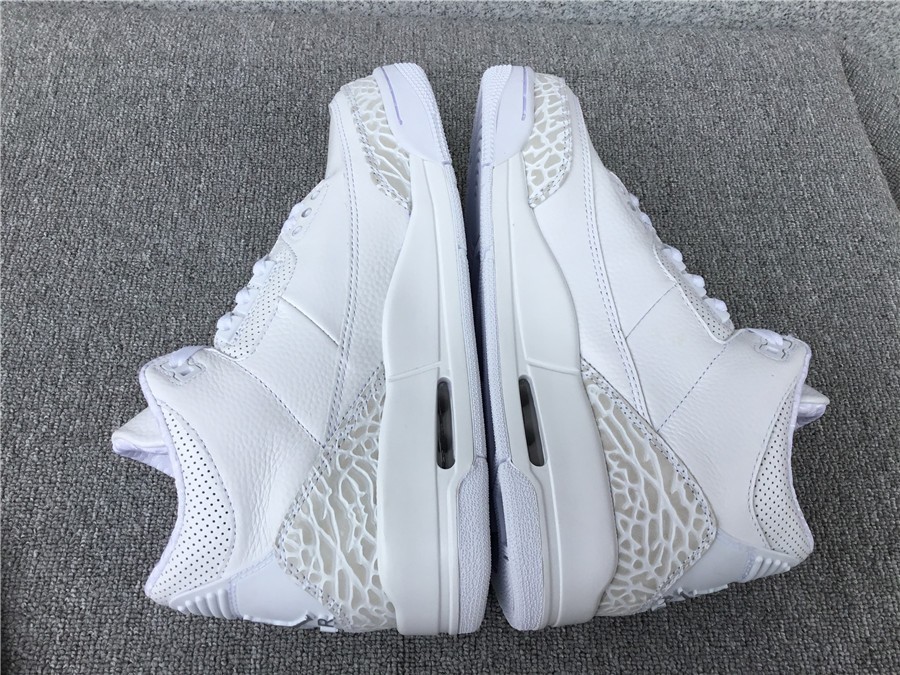 Size 9 - Air Jordan 3 Retro Triple White for sale online | eBay