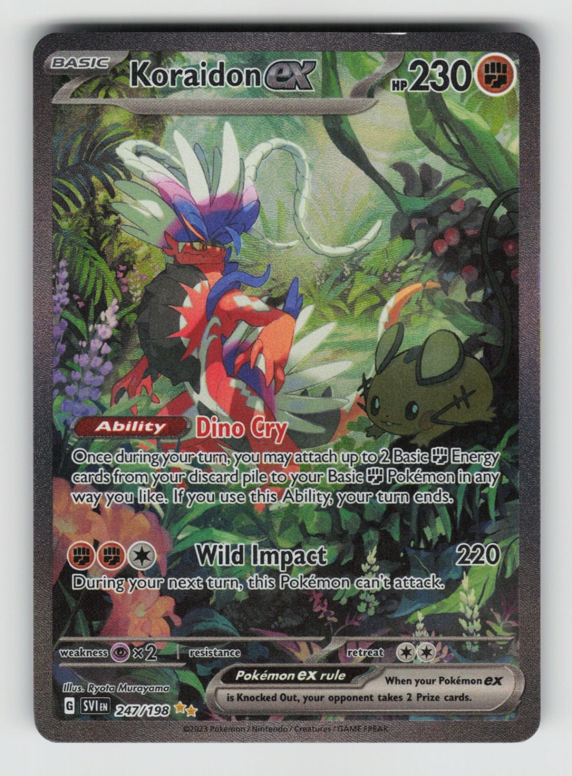 Pokemon - Koraidon ex - 247/198 SV01: Scarlet & Violet Base Set - SIR - NM
