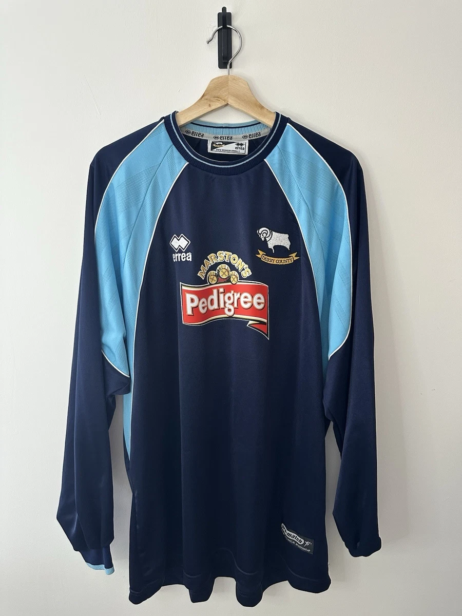 Maillot Derby County Manches Longues 2003/2005 - Taille XXL Homme, Occasion Très Bon état