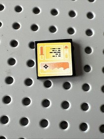 LEGO Agents Printed Parts Lot Slopes Tiles Brick Rotor Flame Skull 11pcs