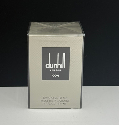 Dunhill London Icon Eau De Parfum For Men Natural Spray 1.7 oz (NIB) RARE
