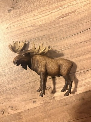 Schleich Elch-Figur aus der Wild Life Kollektion