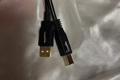 Amazon Basics USB 2.0 Cable - A-Male to Mini-B Cord - 6 Feet (1.8 Meters)