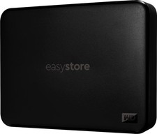WD - Easystore 6TB External USB 3.2 Gen 1 Portable Hard Drive - Black