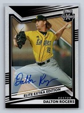 Dalton Rogers 2022 Panini Elite Extra Edition Signatures AU #99