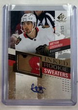 2025-26 SP Game Used Inked Rookie Nasty Patch Auto /25 Artyom Levshunov