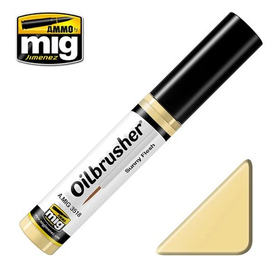 Ammo by Mig AMIG3518 Oilbrusher Sunny Flesh