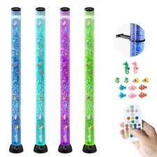 Bubble Tube Lamp 16 Color 5 ft Sensory Aquarium Lamp for Relief Calming